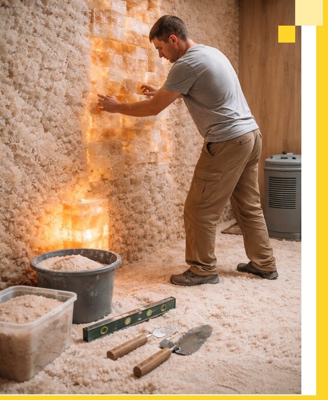 Проектирование и монтаж соляных комнат в Боровичах под ключ