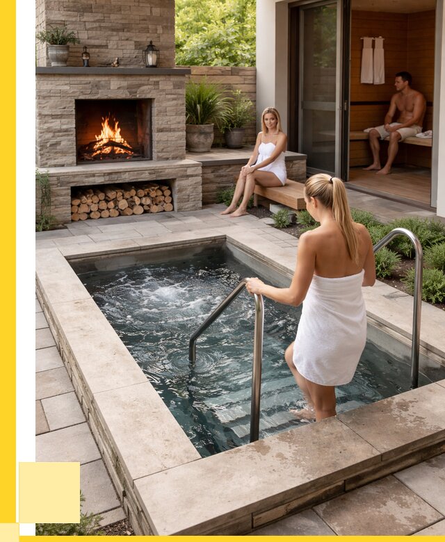 Холодные купели под ключ в Боровичах от 46904 р. | ЭриданБрв