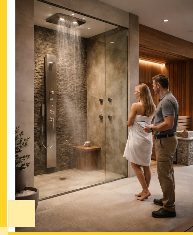 Купить душ впечатлений для дома в Боровичах от 88596 р. | ЭриданБрв